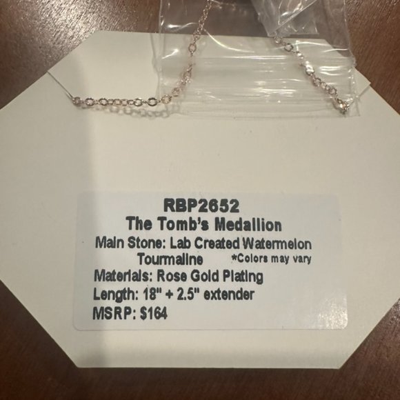 RBP CLEOPATRA NECKLACK THE TOMB'S MEDALLION - Picture 2 of 3